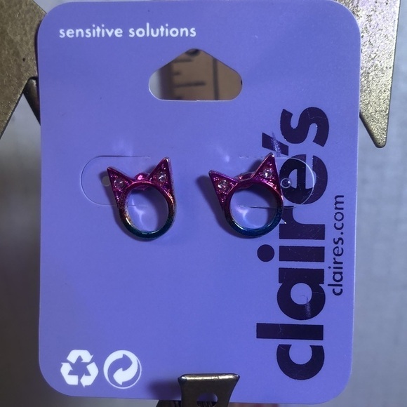 Claire’s earring new on company card 10 pairs - Picture 2 of 7